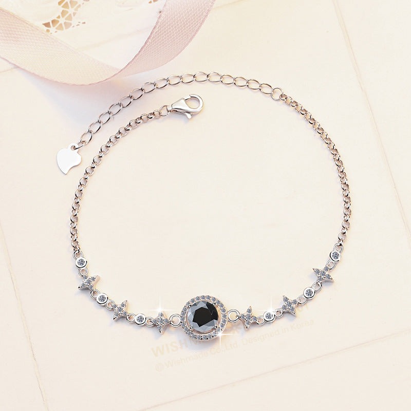 Moissanite Bracelet 4CS 1.0ct(6.5mm)