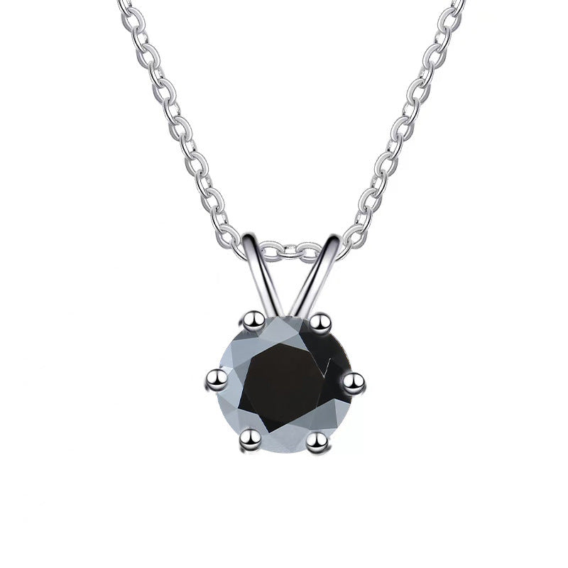 Moissanite Necklace 4RB 1.0ct (6.5mm)