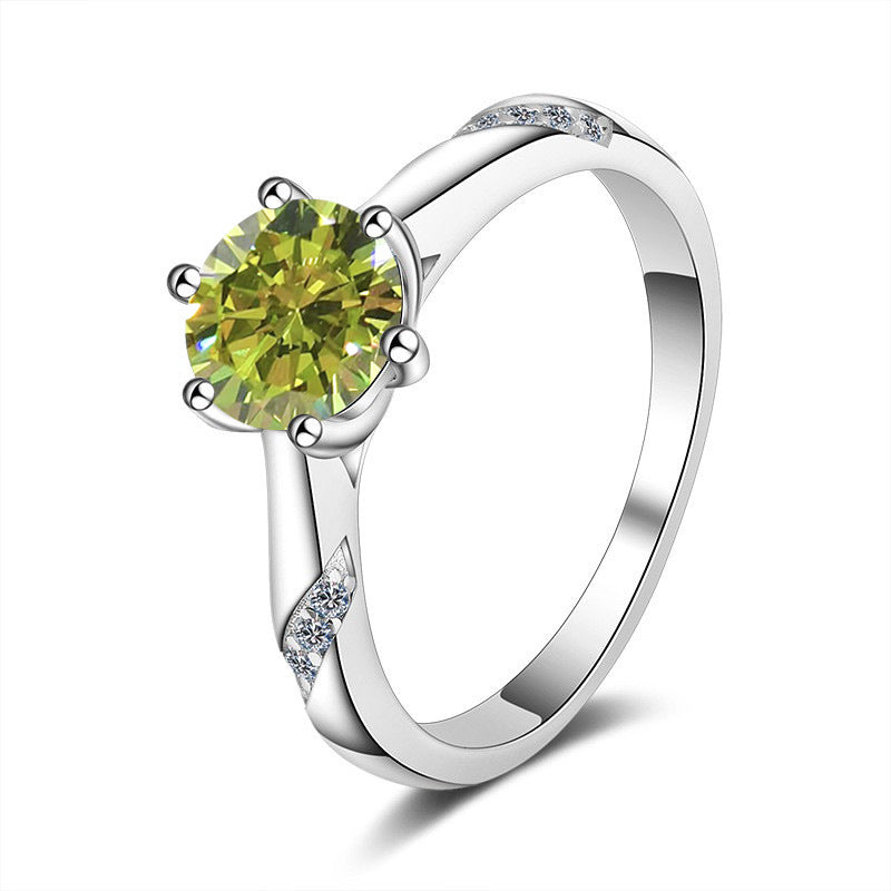 Moissanite Ring SL 0.5ct(5mm)
