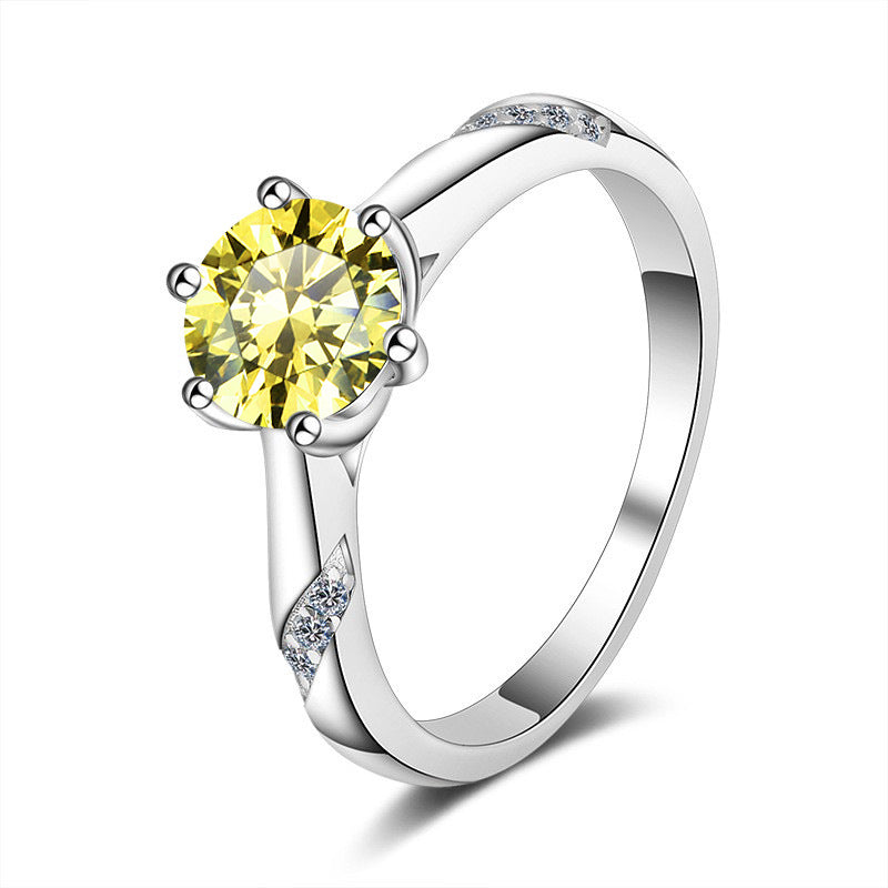 Moissanite Ring SL 0.5ct(5mm)