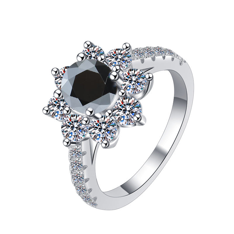 Moissanite Ring FL 2.0ct(8mm)
