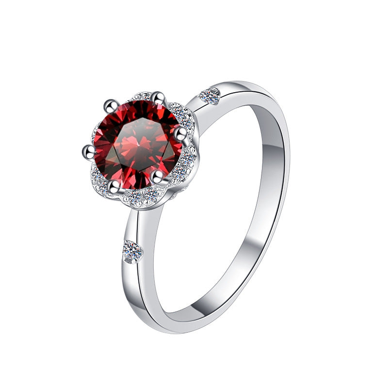Moissanite Ring 1.0ct(6.5mm)