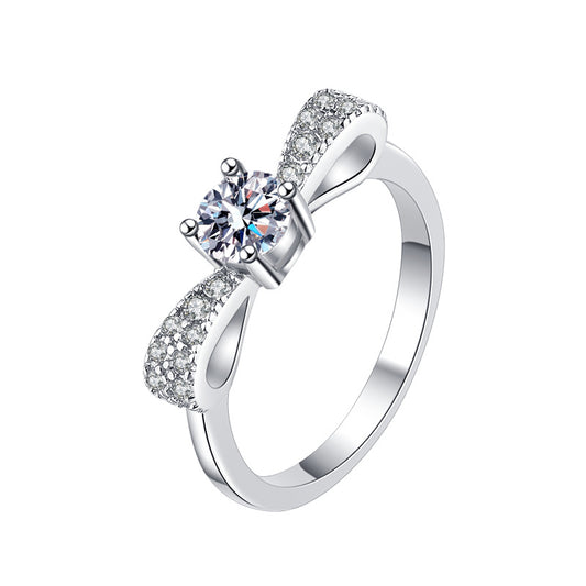 Moissanite Ring BT 0.5ct(5mm)