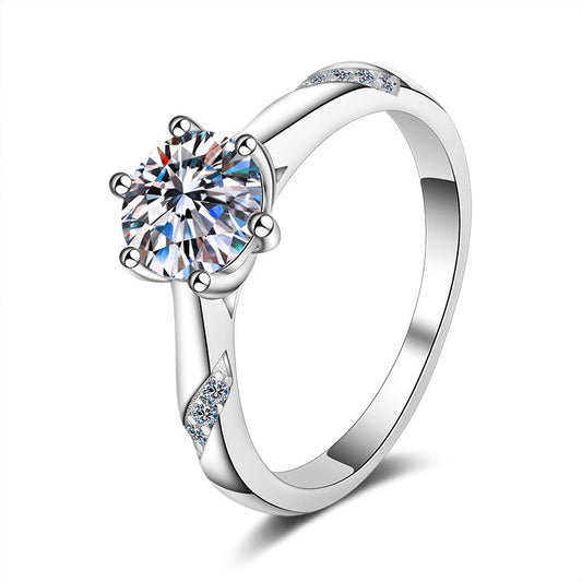 Moissanite Ring SL 0.5ct(5mm)