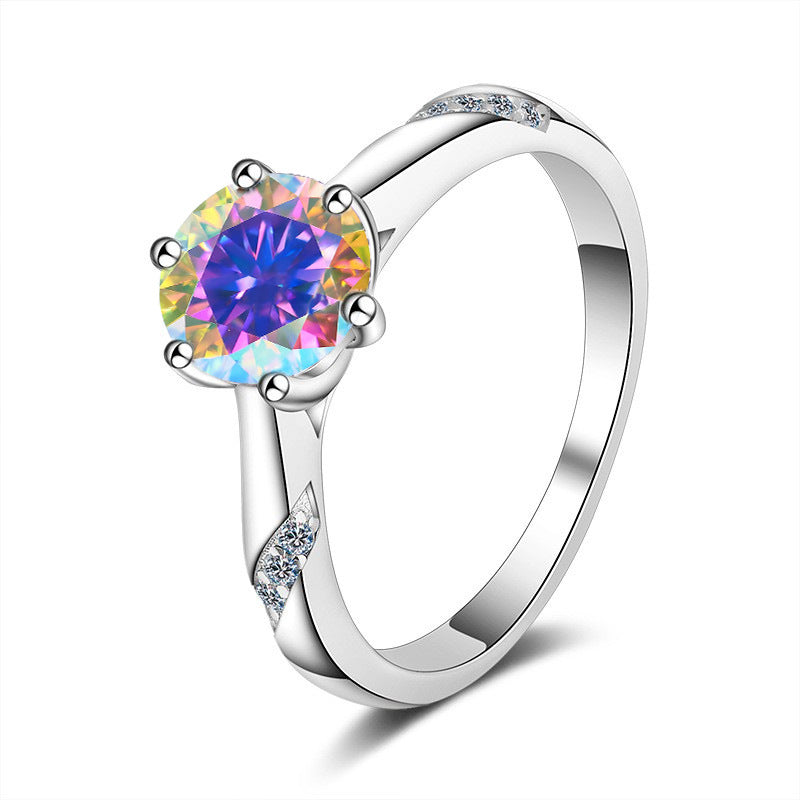 Moissanite Ring SL 0.5ct(5mm)