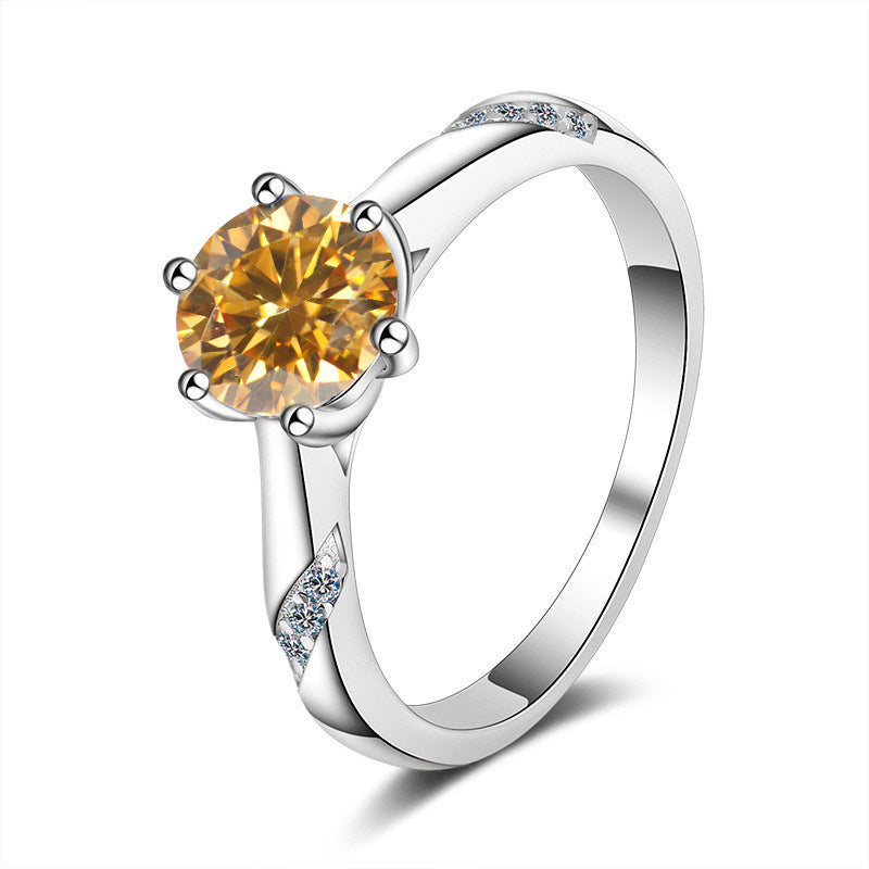 Moissanite Ring SL 0.5ct(5mm)